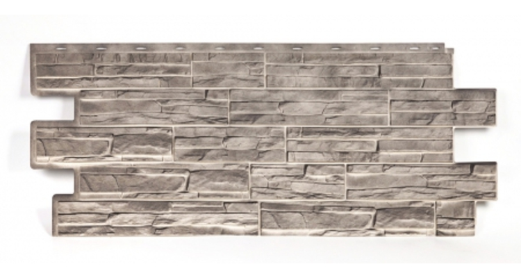 Фасадная панель Т-Сайдинг ЭКО-2 Альпийская сказка Самшит