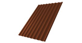 Профнастил С20R 0,5 Satin RAL 3009 оксидно-красный