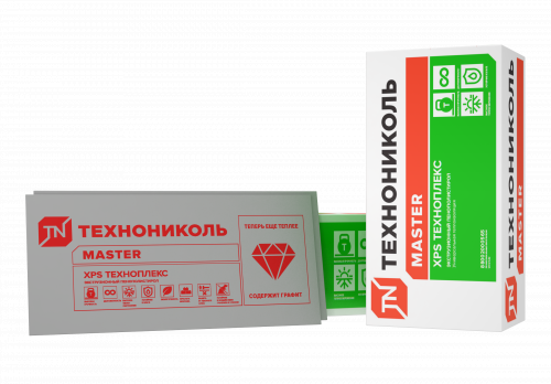 ТЕХНОПЛЕКС экструзионный пенополистирол XPS (0,288м3/уп) 120х60см 20мм 20 шт