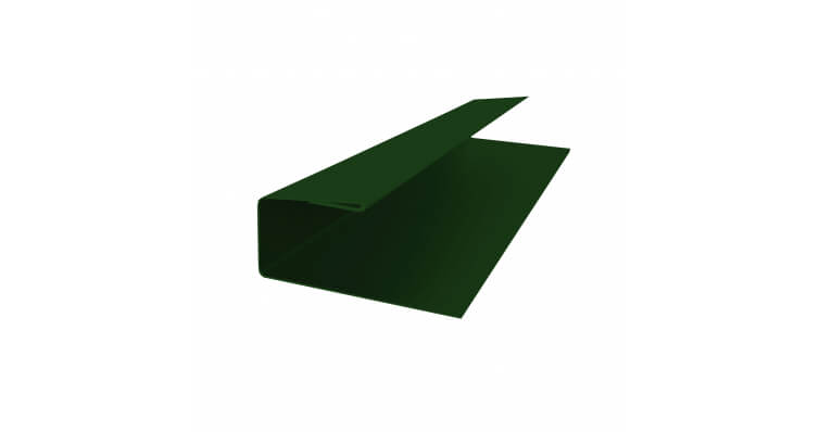 J-Профиль 18мм Quarzit RAL 6005 зеленый мох