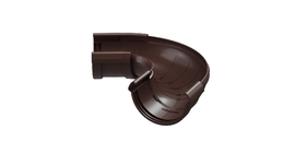 Угол желоба регулируемый LUX, шоколад
