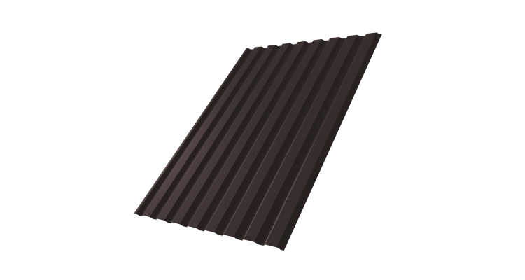 Профнастил С20А 0,5 PurPro Matt 275 RAL 9005 черный