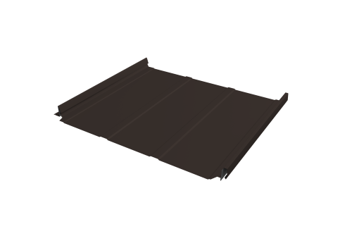 Кликфальц Pro Line Grand Line 0,5 Satin с пленкой на замках RR 32 темно-коричневый