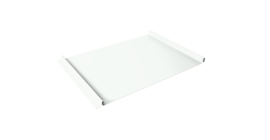 Кликфальц Grand Line 0,5 PE с пленкой на замках RAL 9003 сигнальный белый