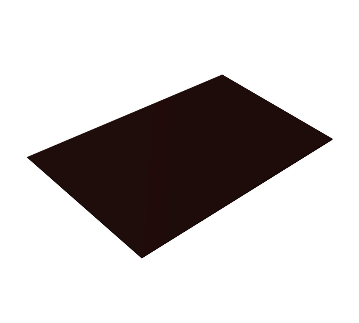 Плоский лист 0,5 Drap TX RR 32 темно-коричневый