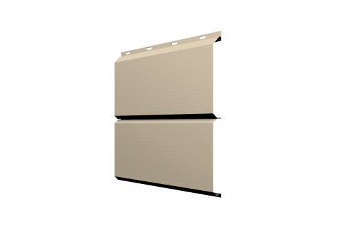 ЭкоБрус 0,345 GL 0.45 PE с пленкой RAL 1015 светлая слоновая кость