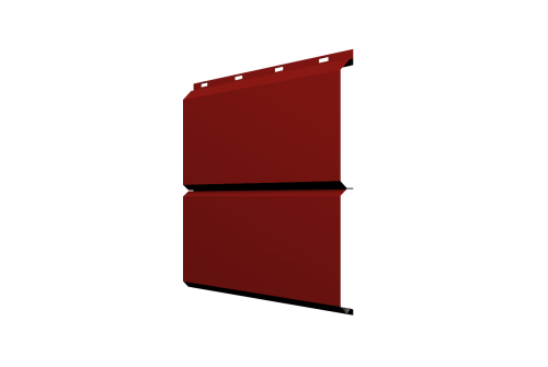 ЭкоБрус 0,345 GL 0.45 PE с пленкой RAL 3011 коричнево-красный