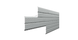 Софит Металл Профиль Lбрус-15х240 NormanMP (ПЭ-01-9006-0.5)