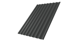 Профнастил С20R 0,5 Satin Matt TX RAL 7016 антрацитово-серый