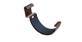 Соединитель желоба GL 150 мм Мatt RAL 8017 шоколад