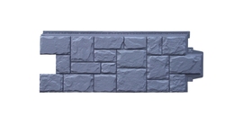 Фасадная панель GL Крупный камень Classic графит