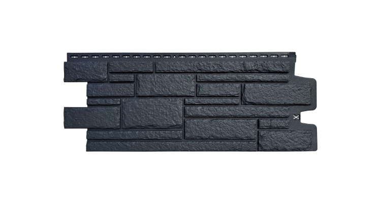 Фасадная панель GL Камелот Classic графит