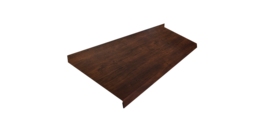 Отлив простой 250 0,45 Print Premium Cherry Wood Dark FTC (2м)