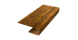 J-Профиль 12мм 0,4 Print Premium Golden Wood Fresh TwinColor (2м)