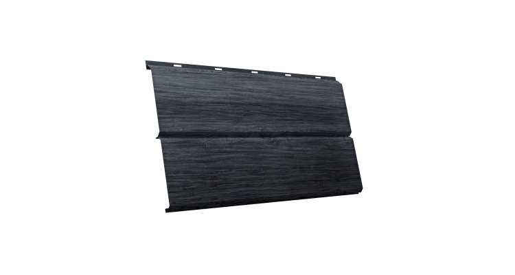 ЭкоБрус 3D 0,345 GL 0.45 Print Premium с пленкой Grey Wood TwinColor