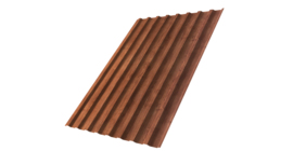 Профнастил С20B 0,45 Print Premium Rowan Wood Intense FTC