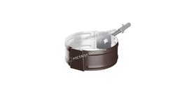 Держатель трубы Металл Профиль ПРОЕКТ D150 RAL 8017