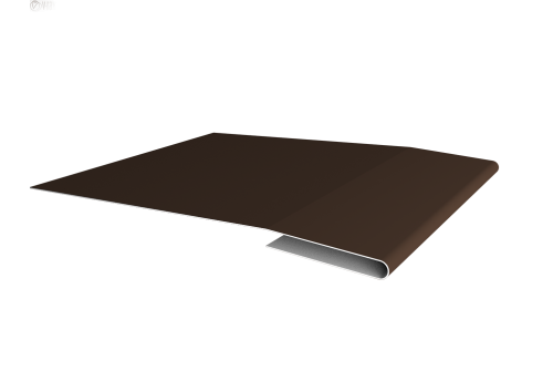 Планка начальная 0,45 Drap TwinColor RAL 8017 шоколад (2м)