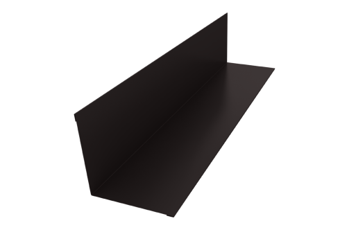 Угол внутренний 110х110 0,45 Drap TX RR 32 темно-коричневый (3м)