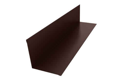 Угол внутренний 110х110 0,45 Drap TwinColor RAL 8017 шоколад (3м)
