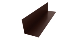 Угол внутренний 110х110 0,5 Satin Matt RAL 8017 шоколад (2м)