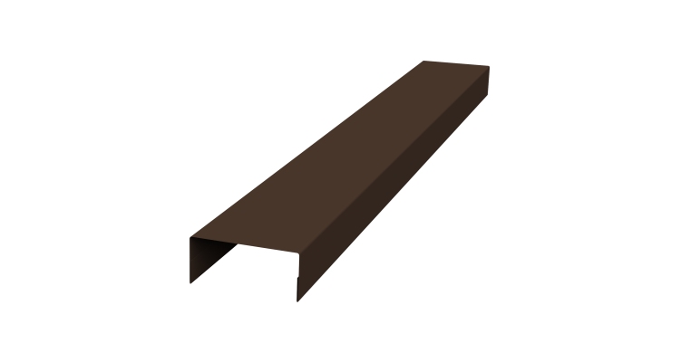 Крышка 30х20 жалюзи Texas 0,5 Atlas X RAL 8017 шоколад (3м)