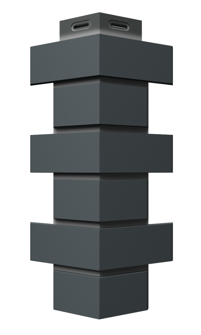 Угол Флемиш, Темно-серый для фасадных панелей