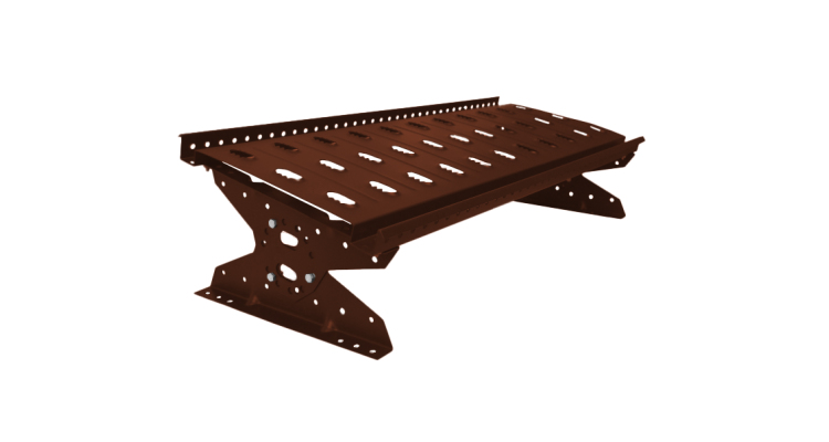 Мостик переходной Grand Line RAL 8004 1м