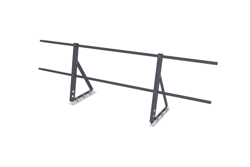 Ограждение кровельное на фальц Optima 0,65х2м RAL 7024