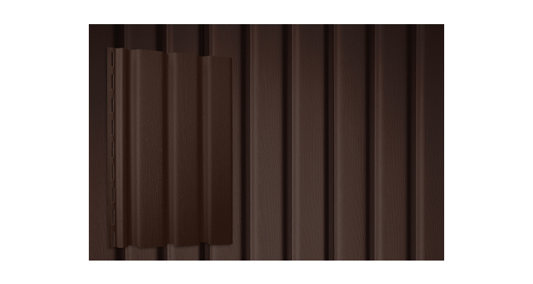 Сайдинг Рейка Grand Line Acryl темный дуб (3,0м)